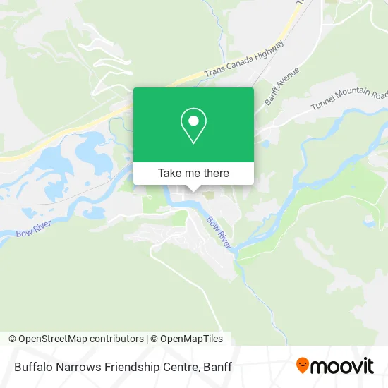 Buffalo Narrows Friendship Centre map