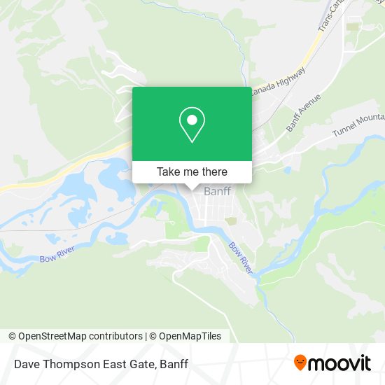 Dave Thompson East Gate map