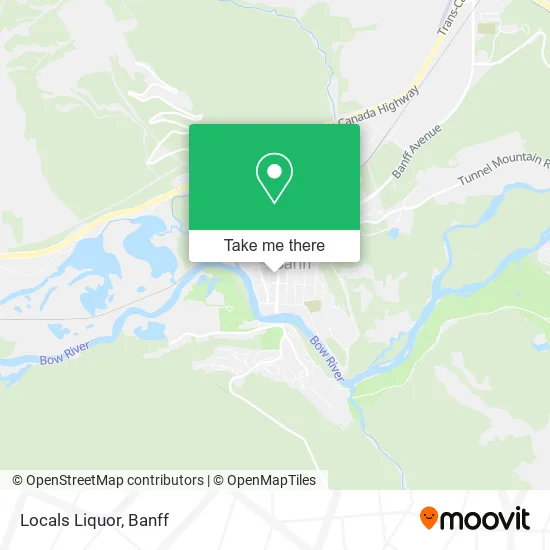 Locals Liquor map