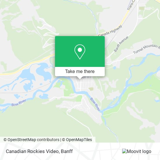 Canadian Rockies Video map