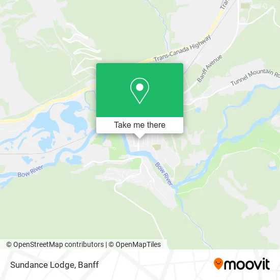 Sundance Lodge map