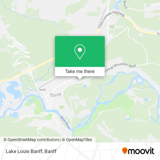 Lake Louis Banff plan