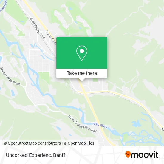 Uncorked Experienc map