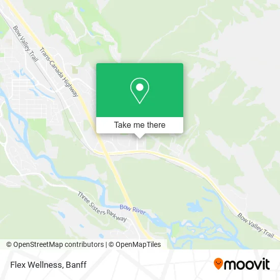 Flex Wellness map