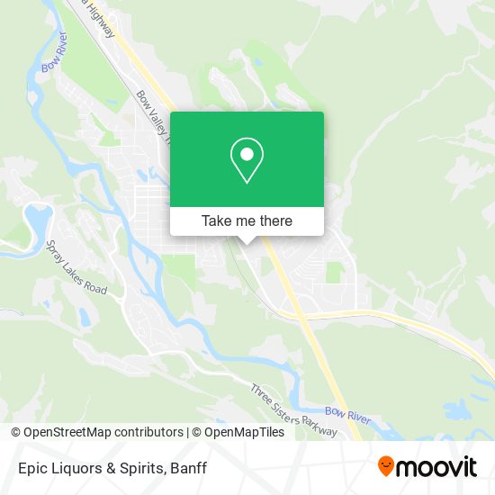 Epic Liquors & Spirits map