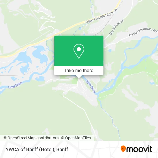 YWCA of Banff (Hotel) map