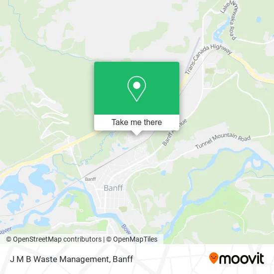 J M B Waste Management map