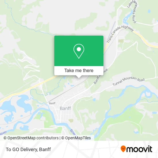 To GO Delivery map