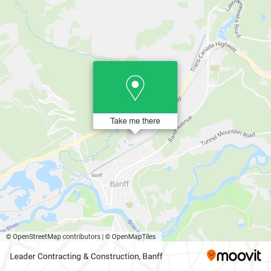 Leader Contracting & Construction map