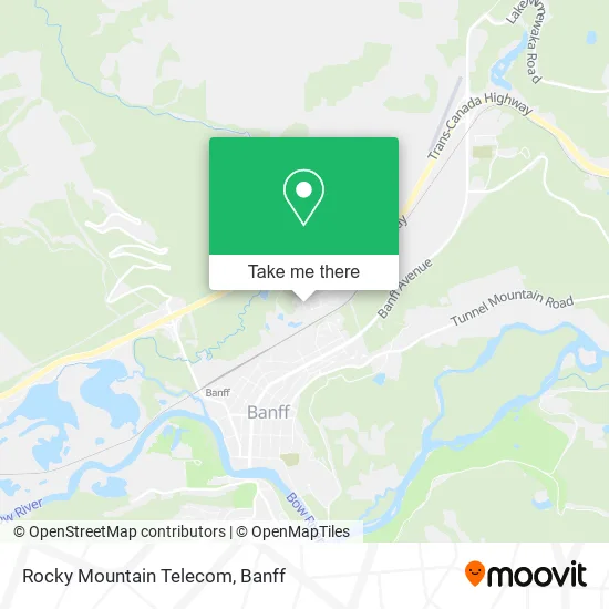 Rocky Mountain Telecom map