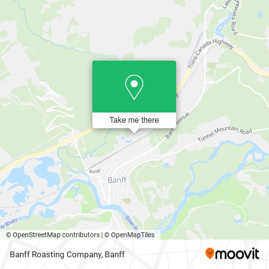 Banff Roasting Company map