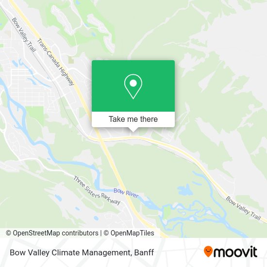 Bow Valley Climate Management map