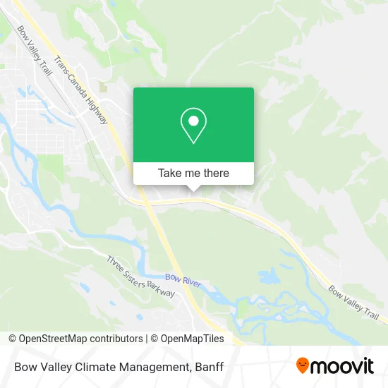 Bow Valley Climate Management map