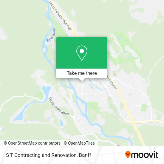 S T Contracting and Renovation map