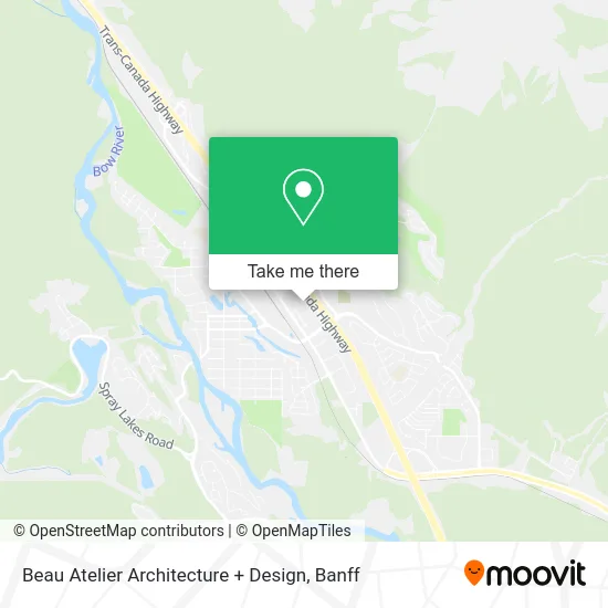 Beau Atelier Architecture + Design map