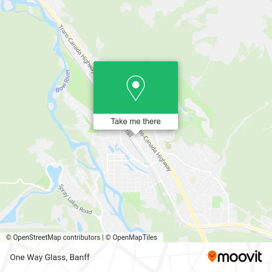 One Way Glass map
