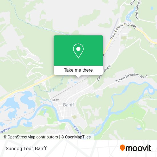 Sundog Tour map