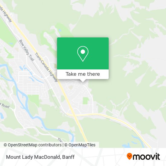 Mount Lady MacDonald map