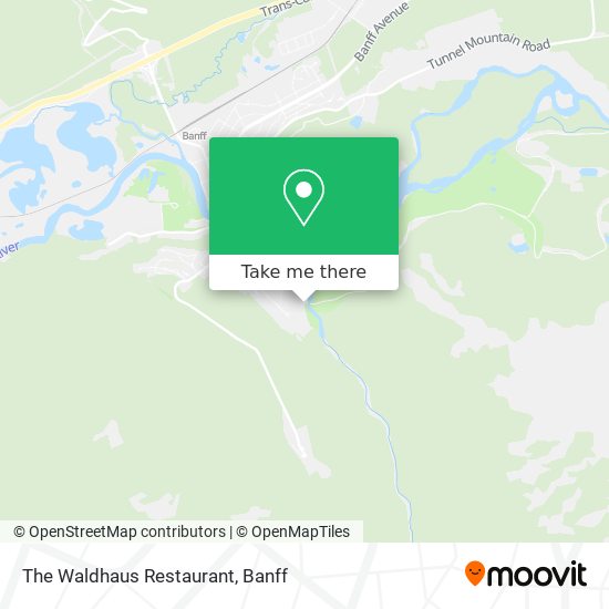 The Waldhaus Restaurant map