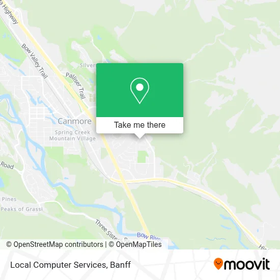 Local Computer Services map