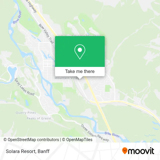 Solara Resort map