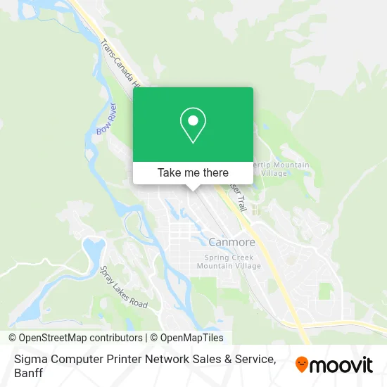 Sigma Computer Printer Network Sales & Service map