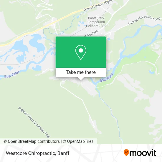 Westcore Chiropractic map