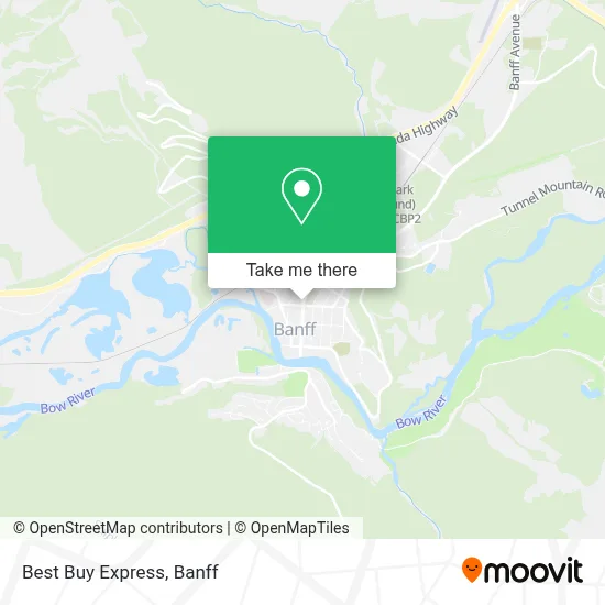 Best Buy Express map