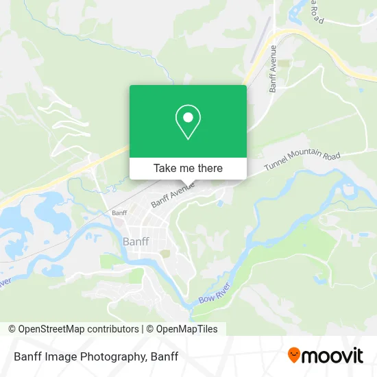 Banff Image Photography map