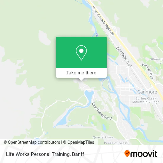 Life Works Personal Training map