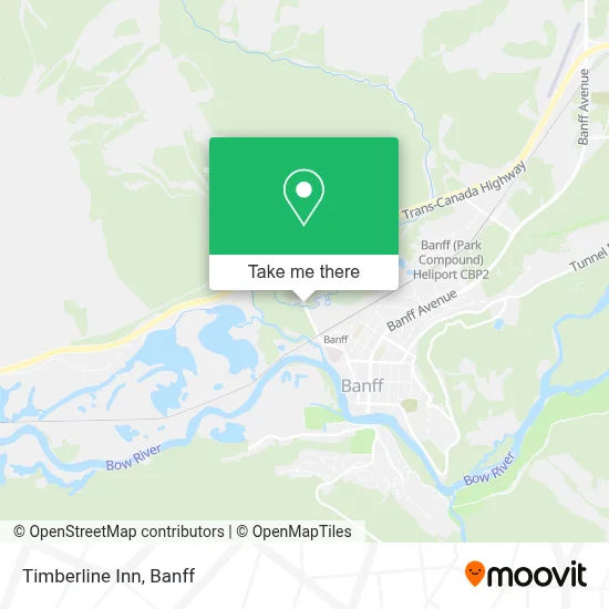 Timberline Inn map
