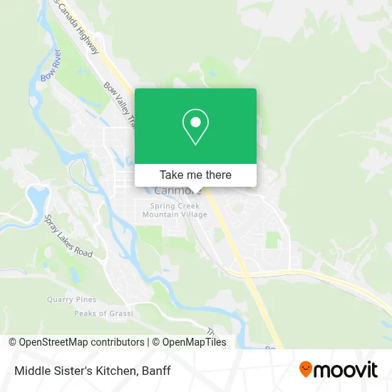 Middle Sister's Kitchen map