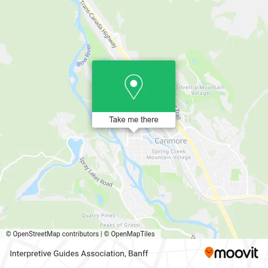 Interpretive Guides Association map