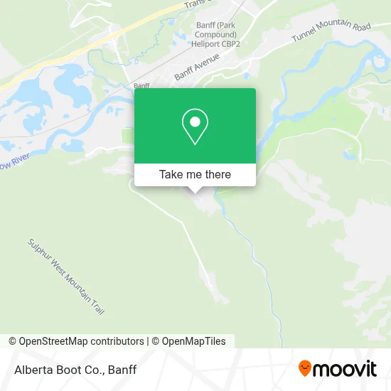 Alberta Boot Co. map