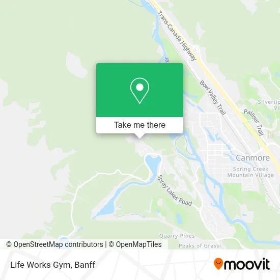 Life Works Gym map