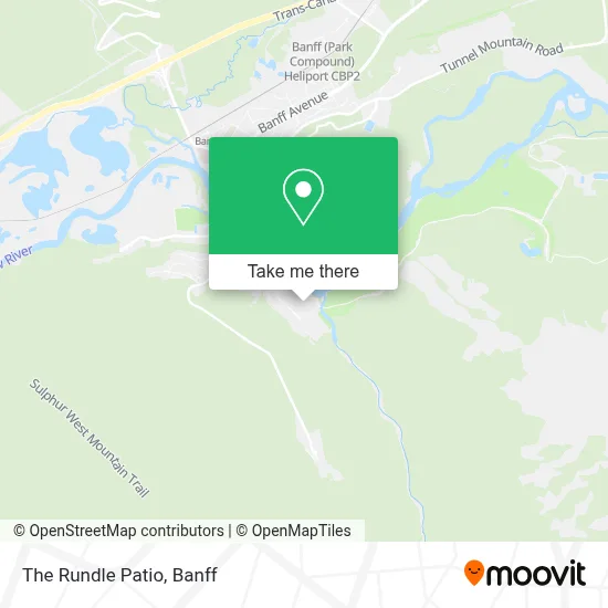The Rundle Patio map
