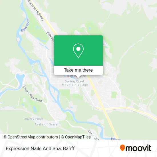 Expression Nails And Spa map
