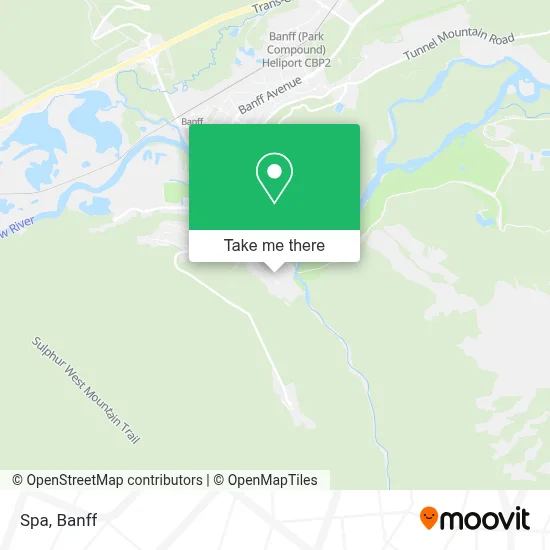 Spa map
