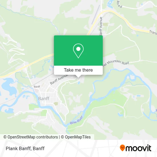 Plank Banff map