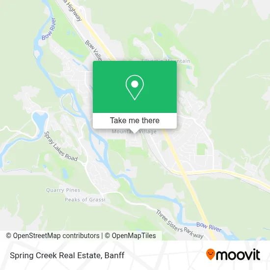 Spring Creek Real Estate map