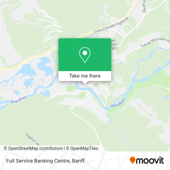 Full Service Banking Centre map