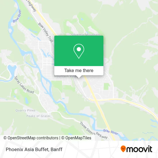 Phoenix Asia Buffet map