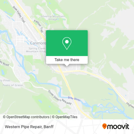 Western Pipe Repair map