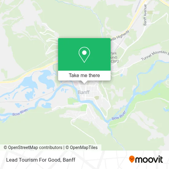 Lead Tourism For Good map