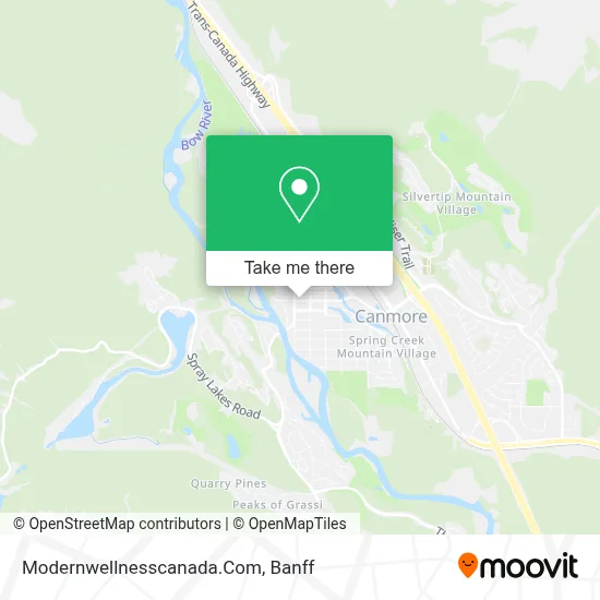 Modernwellnesscanada.Com map