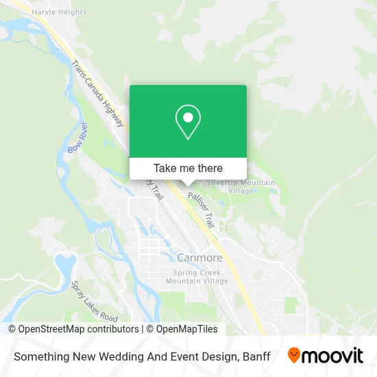 Something New Wedding And Event Design map
