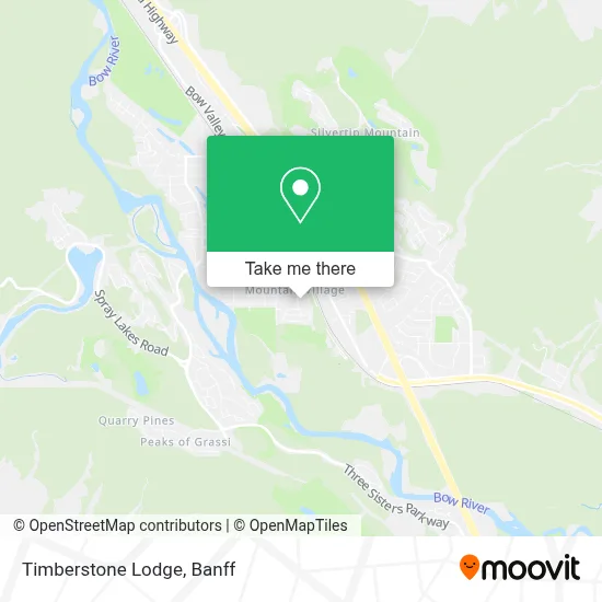 Timberstone Lodge map