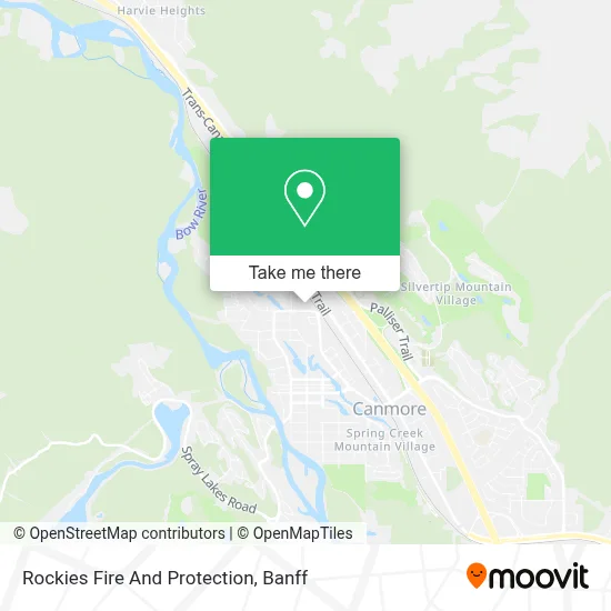 Rockies Fire And Protection map