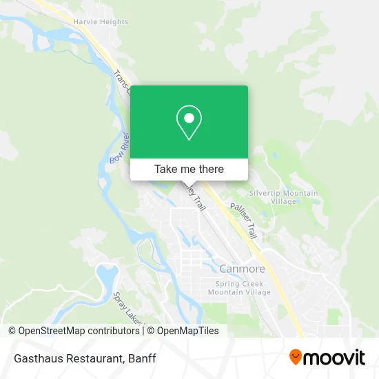Gasthaus Restaurant map