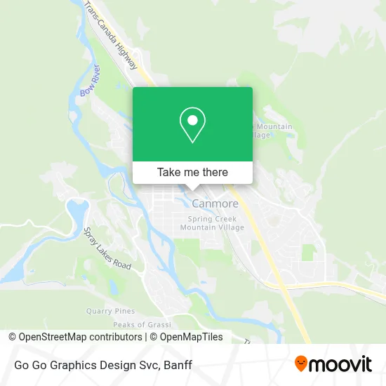 Go Go Graphics Design Svc map